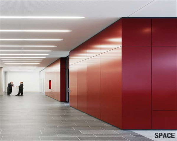 惠阳挂板隔断墙，金属挂板隔断